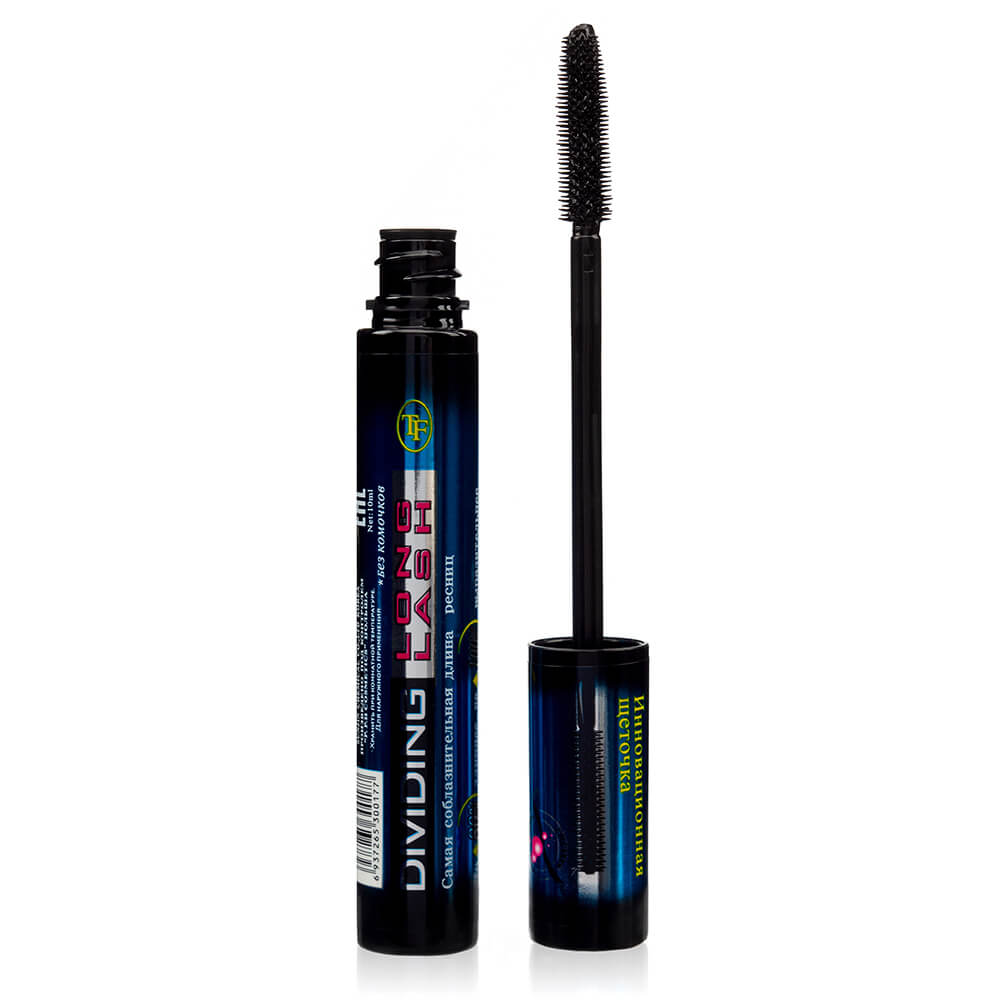 Tf cosmetics тушь. TF тушь "dividing long Lash" TM-07-01c "черный" 12мл. TF TM-07 тушь "dividing long Lash Mascara" /12. Тушь Триумф dividing long Lash.